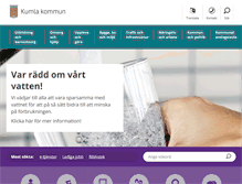 Tablet Screenshot of kumla.se